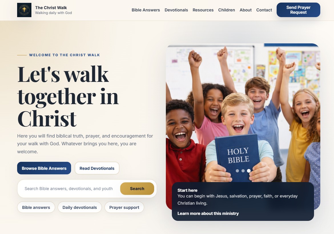 The Christ Walk preview